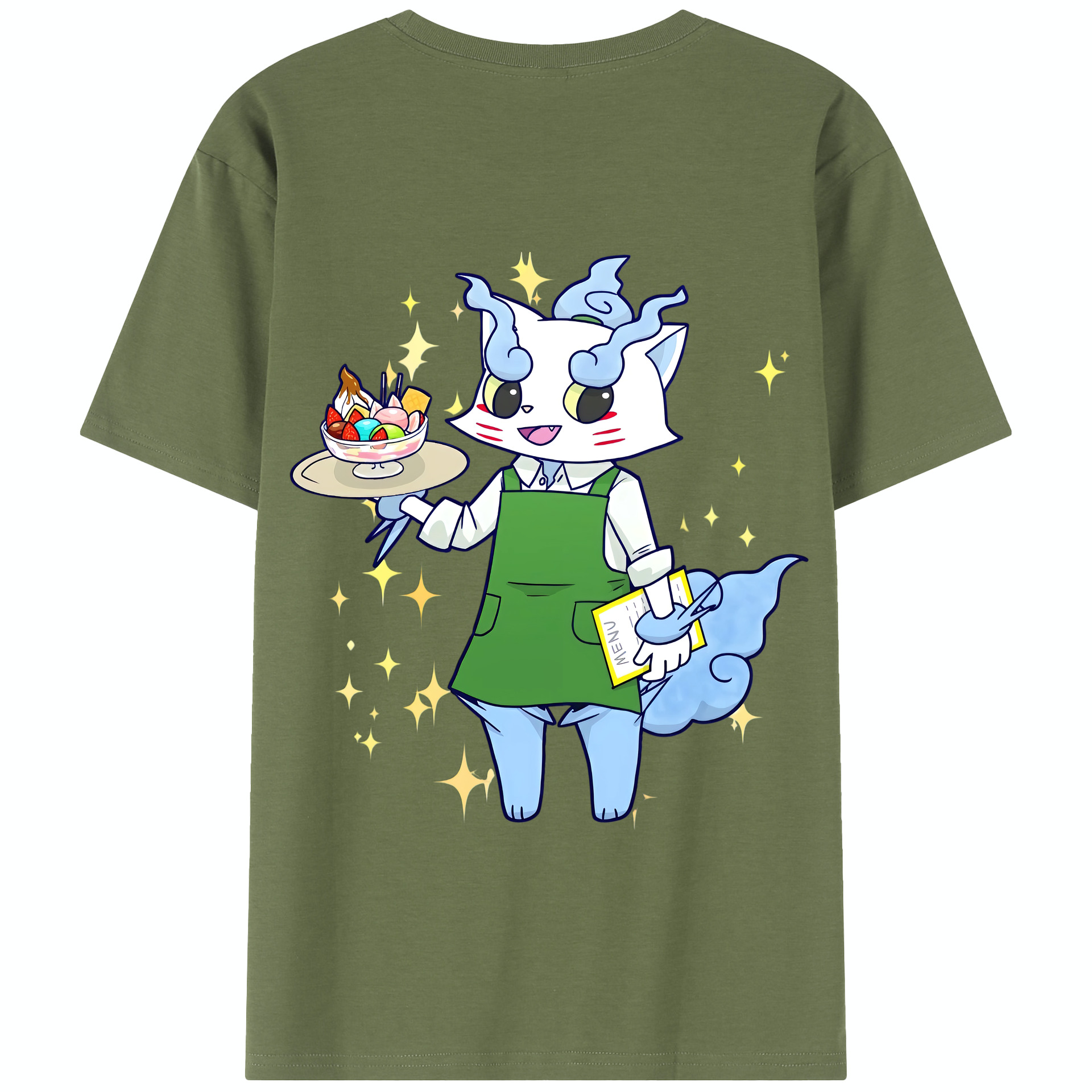（画像用） 妖怪ウォッチ Yo-kai Watch 綿100％半袖Tシャツ（背面プリント）
